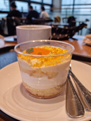 
This is a cupcake dessert.