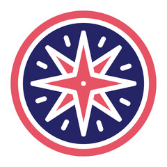 Obraz premium Compass Icon
