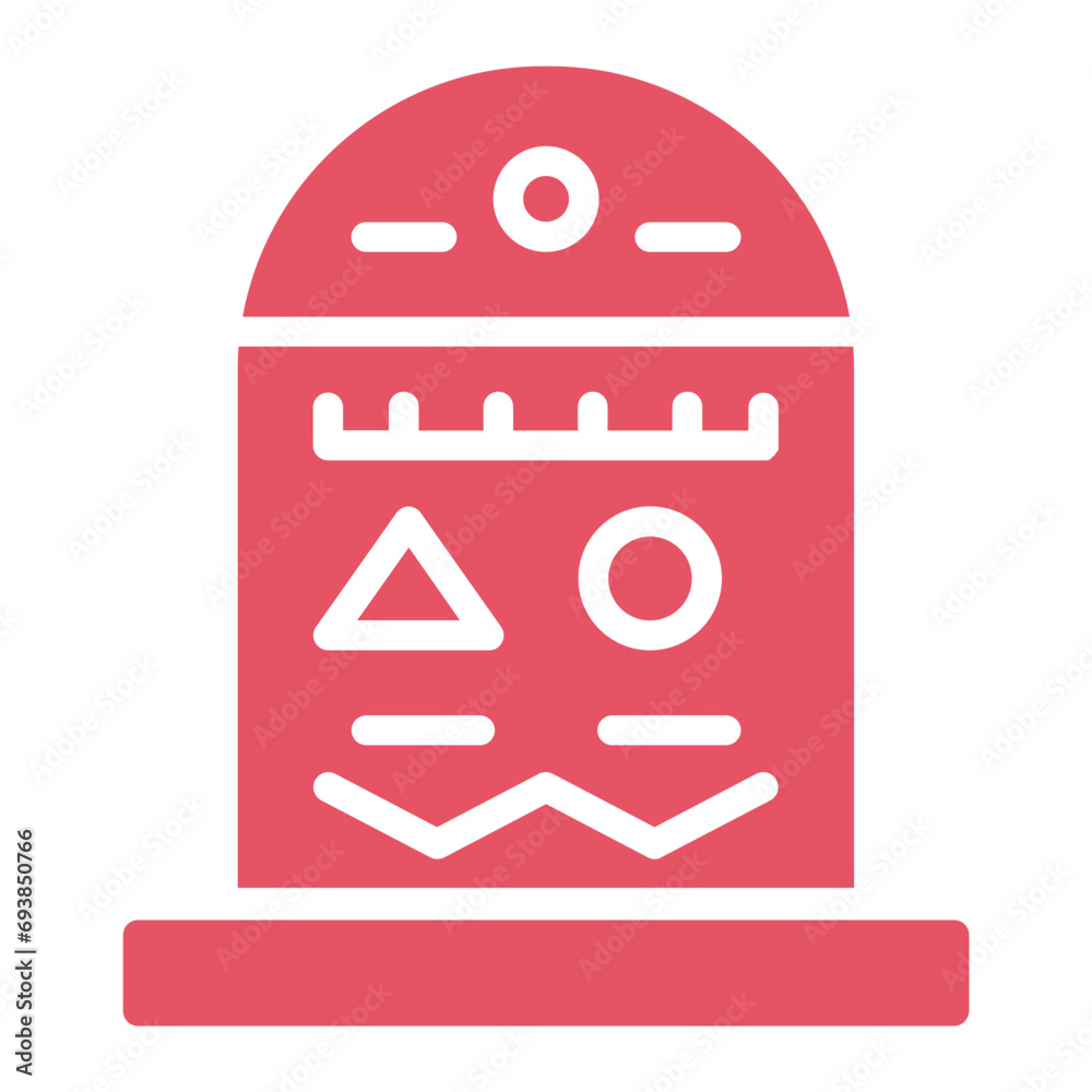 Poster hieroglyph icon