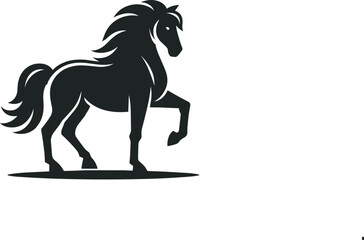 horse with background