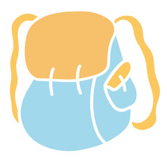 illustration of a bag