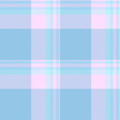 Seamless plaid vector of textile tartan check with a background fabric texture pattern.