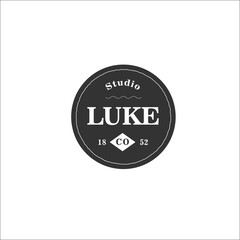 Luke Studio Logo Design
