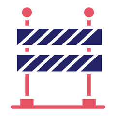 Construction Barrier Icon