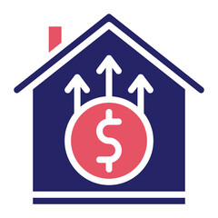 House Price Increase Icon