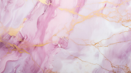 Fototapeta premium delicate pink marble texture, light pink marble surface with gold veins for your design.