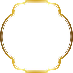 Square Frame Gold picture frame luxury golden frame gold border Golden vector vintage frames retro horizontal Frame badges branches framework banner decoration decorative frame element ribbon isolated