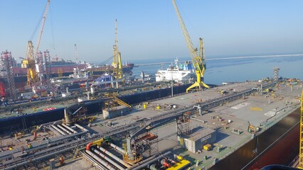 view of the city from the river