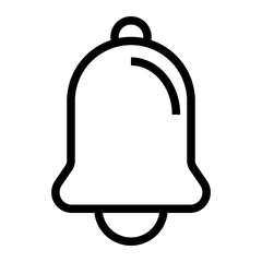 This is the Notification icon from the Essential Element icon collection with an Outline style