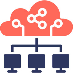 Clouds Technology Icon