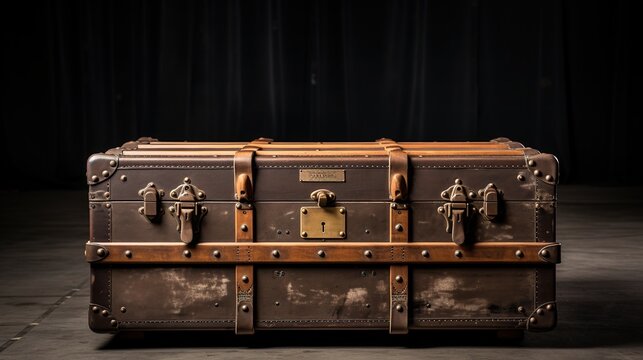 Classic Vintage Travel Trunk