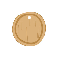 table chopping board cartoon. cook cooking, plank empty, meat pizza table chopping board sign. isolated symbol vector illustration