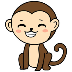 Monkey cartoon