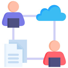 Team Collaboration Tool Icon