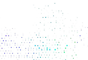 Light Multicolor, Rainbow vector template with square style.