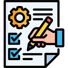 Project Evaluation Icon