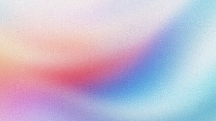 4K Digital grainy gradient with a colorful soft noise effect. A unique blend of vintage vibes and lo-fi VHS Glitch Texture.