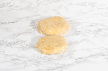 Panda shaped shortbread cookies with chocolate icing