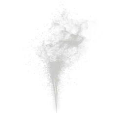 PSD water spray effect isolated 3