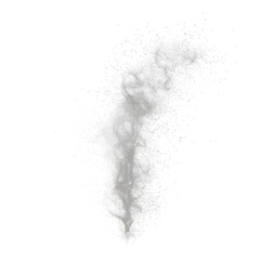 PSD water spray effect isolated 5