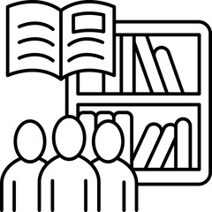 public libraries  icon