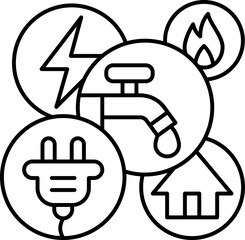 public utilities  icon