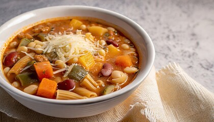 Rustic Minestrone, Rich and Hearty