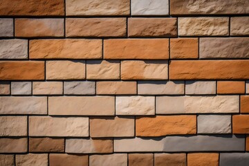 A stunning image of an textured brick wall 