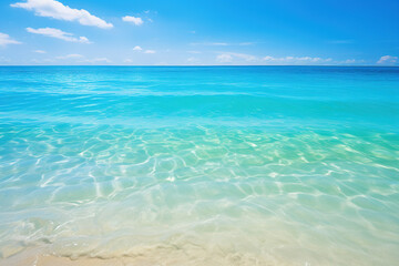 Obraz premium waves on the beach. Generative Ai