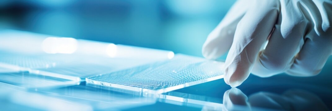 Material Science Research in Laboratory