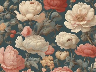 pattern with roses