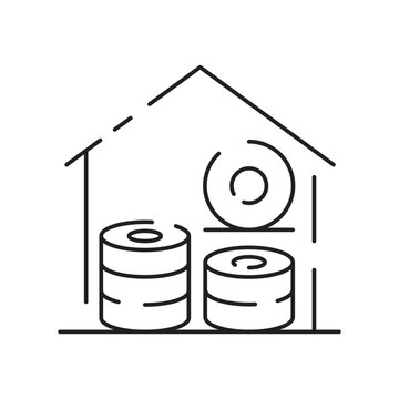 recommend clip art: Tire line icon. Winter tire. Included the icons as tire, technician, mechanic, flat tire, broken tired, screw, and more