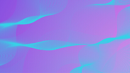 Blue and purple violet vector tech wavy background