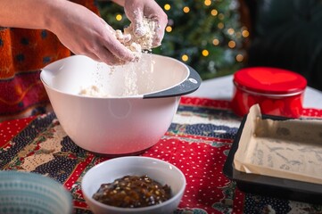 Christmas Mince Pie Baking Lifestyle shoot 