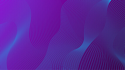 Blue and purple violet vector abstract futuristic neon background