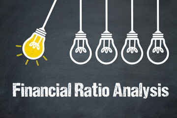 Financial Ratio Analysis	 - obrazy, fototapety, plakaty