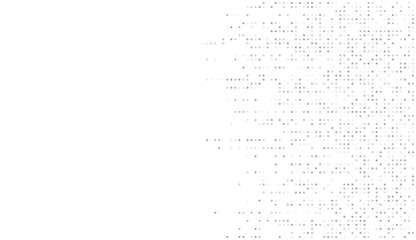Digital technology background. Digital data dots gray pattern pixel background