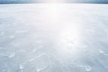 A view of a frozen lake in the middle of the day. Suitable for winter landscapes and outdoor...