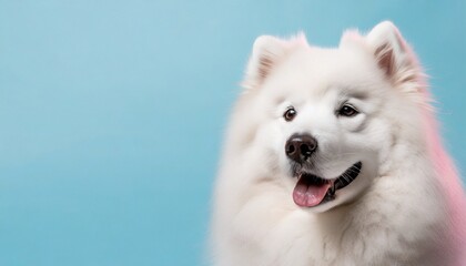 Cute Samoyed dog