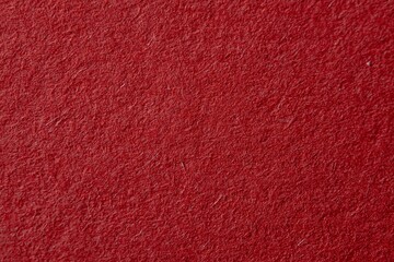 Red fluffy velvet texture background. Red velvet fabric