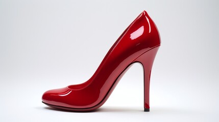 red high heel shoes Ai Generative - obrazy, fototapety, plakaty