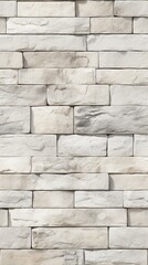 Fototapeta premium Seamless White Brick Wall Texture