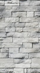 Fototapeta premium Seamless White Brick Wall Texture
