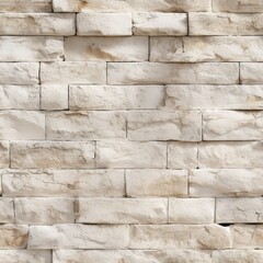 Seamless White Brick Wall Texture