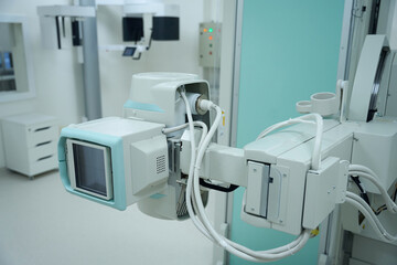 New radiographic equipment used in diagnostic medical center