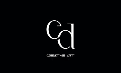 CD, DC, C, D abstract letters logo monogram