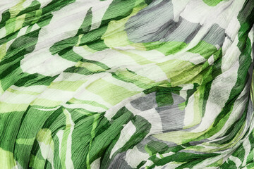 Green silk background