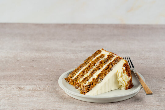 Carrot cake with cream cheese frosting