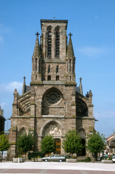 &Eacute;glise de l'Assomption de la Bienheureuse Vierge Marie , Phalsbourg, 57, Moselle, France