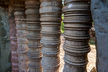 Exterior of the Banteay Kdei temple, Angkor, Cambodia, Asia